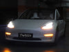 Tesla Model 3 Synth Front Sequential Sweeping Fog Lights & Blinkers V2 - Pimp My EV ApexModz Lighting Mods Synth Front Sequential Sweeping Fog Lights & Blinkers V2 For Tesla Model 3 2021-2023