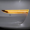Tesla Model Y Synth Front Sequential Sweeping Fog Lights & Blinkers V2 - Pimp My EV ApexModz Lighting Mods Synth Front Sequential Sweeping Fog Lights & Blinkers V2 For Tesla Model Y 2021-2024