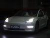 Tesla Model Y Synth Front Sequential Sweeping Fog Lights & Blinkers V2 - Pimp My EV ApexModz Lighting Mods Synth Front Sequential Sweeping Fog Lights & Blinkers V2 For Tesla Model Y 2021-2024