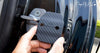 ApexModz Mercedes-Benz EQC Interior Decoration Matte Carbon Fiber Effect Door Lock Covers for Mercedes-Benz EQC