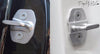 ApexModz Mercedes-Benz EQC Interior Decoration Matte Carbon Fiber Effect Door Lock Covers for Mercedes-Benz EQC