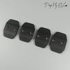 ApexModz Mercedes-Benz EQC Interior Decoration Matte Carbon Fiber Effect Door Lock Covers for Mercedes-Benz EQC