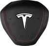 ApexModz Model SX Custom Steering Wheel Custom Airbag Top Cover for Tesla Model S & Model X 2012-2021