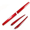 ApexModz Motor Vehicle Interior Fittings 4PCs Red ABS Interior Dashboard & Door Overlays Set For Tesla Model Y 2021-2024