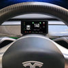 Retrofit Small Mini Stubby Steering Instrument Cluster For Tesla Model Y 2020-2022 ApexModz Multimedia Display 5.5 Inch Retrofit Instrument Cluster For Tesla Model Y 2020-2024