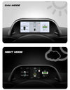 Full Length Instrument Panel Center Console Dashboard Touch Screen For Tesla Model Y 2020-2023 ApexModz Multimedia Display Full Dashboard Carplay Instrument Cluster V2 For Tesla Model 3 & Model Y 2017-2022