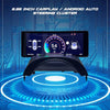 Tesla Model Y Carplay & Android Auto Instrument Cluster 6.86 inch 2020-2022 ApexModz Multimedia Display Retrofit 6.86 inch Carplay / Android Auto Steering Instrument Cluster V2 With Front Camera For Tesla Model Y 2020-2024