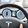 ApexModz Multimedia Display Rounded Instrument Cluster Dashboard For Tesla Model 3 2017-2023