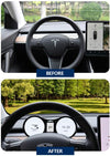ApexModz Multimedia Display Rounded Instrument Cluster Dashboard For Tesla Model 3 2017-2023