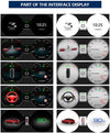 ApexModz Multimedia Display Rounded Instrument Cluster Dashboard For Tesla Model 3 2017-2023