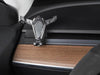 Carbon Fibre Style Phone Holder Mount for Tesla Model Y ApexModz Phone Holders Carbon Fiber Effect Mobile Phone Holder Mount For Tesla Model Y 2020-2024