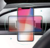 Phone Holder With Wireless Charging/Model Y Wireless Charger Car Mount ApexModz Phone Holders Motorized Dashboard Car Headrest Phone Mount Battery For Tesla Model Y 2020-2024