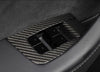 ApexModz Real Carbon Fiber Products 14Pcs Real Molded Dry Gloss Carbon Fiber Window Switch Covers for Tesla Model Y (Left Hand Drive) 2020