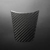 ApexModz Real Carbon Fiber Products 3Pcs Real Molded Gloss Carbon Fiber Steering Wheel Overlay Trims for Tesla Model Y 2020-2024