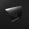 ApexModz Real Carbon Fiber Products 3Pcs Real Molded Gloss Carbon Fiber Steering Wheel Overlay Trims for Tesla Model Y 2020-2024