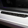 ApexModz Real Carbon Fiber Products 4PCs Real Gloss Forged Carbon Fiber Scuff Plates / Door Sill Covers for Tesla Model 3 2017-2023