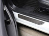 ApexModz Real Carbon Fiber Products 4PCS Real Molded Matte Carbon Fiber Style Scuff Plates / Door Sill Covers for Tesla Model Y 2020-2024