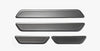 ApexModz Real Carbon Fiber Products 4PCS Real Molded Matte Carbon Fiber Style Scuff Plates / Door Sill Covers for Tesla Model Y 2020-2024