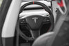 ApexModz Real Carbon Fiber Products Custom Dry Carbon Fiber Steering Wheel Replacement for Tesla Model 3 2017-2023
