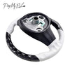 ApexModz Real Carbon Fiber Products Custom Dry Carbon Fiber Steering Wheel Replacement for Tesla Model 3 2017-2023