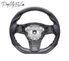 ApexModz Real Carbon Fiber Products Custom Dry Carbon Fiber Steering Wheel Replacement for Tesla Model 3 2017-2023