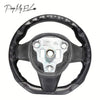 ApexModz Real Carbon Fiber Products Custom Dry Carbon Fiber Steering Wheel Replacement for Tesla Model 3 2017-2023