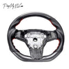 ApexModz Real Carbon Fiber Products Custom Dry Carbon Fiber Steering Wheel Replacement for Tesla Model 3 2017-2023
