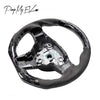 ApexModz Real Carbon Fiber Products Custom Dry Carbon Fiber Steering Wheel Replacement for Tesla Model 3 2017-2023