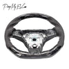 ApexModz Real Carbon Fiber Products Custom Dry Carbon Fiber Steering Wheel Replacement for Tesla Model 3 2017-2023