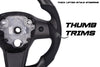 ApexModz Real Carbon Fiber Products Custom Dry Carbon Fiber Steering Wheel Replacement for Tesla Model 3 2017-2023