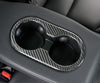 ApexModz Real Carbon Fiber Products Gloss Genuine Carbon Fiber Real Molded Carbon Fiber Cup Holder Fascia Trim for Tesla Model Y 2020-2023