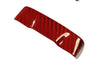 ApexModz Real Carbon Fiber Products Gloss Red Real Molded Carbon Fiber Seat Belt Overlay Covers for Tesla Model 3 2017-2023