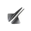 ApexModz Real Carbon Fiber Products Matte Real Molded Carbon Fiber Side Marker Turn Signal Overlay Half Covers for Tesla Model S 2014-2020