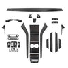 ApexModz Real Carbon Fiber Products Model Y Gloss Maxi Interior Kit Ultimate Real Molded Carbon Fiber Upgrade Bundle Kit For Tesla Model Y Gloss 2020-2021
