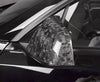 Tesla Model Y M Performance Type Side Mirror Covers For Model Y 2020-2023 Dry Carbon Fiber Gloss ApexModz Real Carbon Fiber Products Real Gloss Forged Carbon Fiber BMW M Performance Style Side Mirror Covers Pair for Tesla Model Y 2020-2024