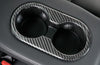 ApexModz Real Carbon Fiber Products Real Molded Carbon Fiber Cup Holder Fascia Trim for Tesla Model Y 2020-2023