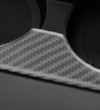 ApexModz Real Carbon Fiber Products Real Molded Carbon Fiber Cup Holder Fascia Trim for Tesla Model Y 2020-2023