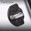 Carbon Fiber (Gloss) Door Lock Protection Cover For Tesla Model Y 2020-2022 ApexModz Real Carbon Fiber Products Real Molded Carbon Fiber Gloss Door Hook Covers for Tesla Model Y 2020-2024
