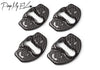 Carbon Fiber (Gloss) Door Lock Protection Cover For Tesla Model Y 2020-2022 ApexModz Real Carbon Fiber Products Real Molded Carbon Fiber Gloss Door Hook Covers for Tesla Model Y 2020-2024