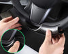 ApexModz Real Carbon Fiber Products Real Molded Carbon Fiber Lower Steering Wheel Overlay for Tesla Model Y 2020-2024