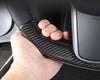 ApexModz Real Carbon Fiber Products Real Molded Carbon Fiber Lower Steering Wheel Overlay for Tesla Model Y 2020-2024