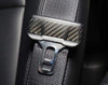 ApexModz Real Carbon Fiber Products Real Molded Carbon Fiber Seat Belt Overlay Covers for Tesla Model 3 2017-2023