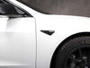 ApexModz Real Carbon Fiber Products Real Molded Carbon Fiber Side Marker Turn Signal Camera Overlay Covers New V2 for Tesla Model X 2015-2021