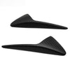ApexModz Real Carbon Fiber Products Real Molded Carbon Fiber Side Marker Turn Signal Overlay Half Covers for Tesla Model S 2014-2020