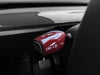ApexModz Real Carbon Fiber Products Real Molded Carbon Fiber Wiper and Driving Shift Switch Overlay Covers for Tesla Model Y 2020-2024