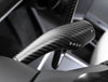 ApexModz Real Carbon Fiber Products Real Molded Carbon Fiber Wiper & Shift Stalk Overlay Covers for Tesla Model Y V2 2020-2024