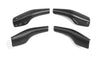 ApexModz Real Carbon Fiber Products Real Molded Carbon Fiber Wiper & Shift Stalk Overlay Covers for Tesla Model Y V2 2020-2024