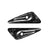 Tesla Model 3 2023-2024 Highland Real Molded  Forged Carbon Fiber Side Marker Turn Signal Camera Overlay Covers New V3 ApexModz Real Carbon Fiber Products Real Molded Forged Carbon Fiber Side Marker Turn Signal Camera Overlay Covers New V3 for Tesla Model 3 2023-2024 Highland