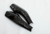 ApexModz Real Carbon Fiber Products Real Molded Forged Carbon Fiber Wiper and Driving Shift Overlay Covers V3 for Tesla Model Y 2020-2024