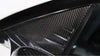 ApexModz Real Carbon Fiber Products Real Molded Gloss A-Pillar Carbon Fiber Front Quarter Glass Overlay Covers For Tesla Model 3 2017-2023